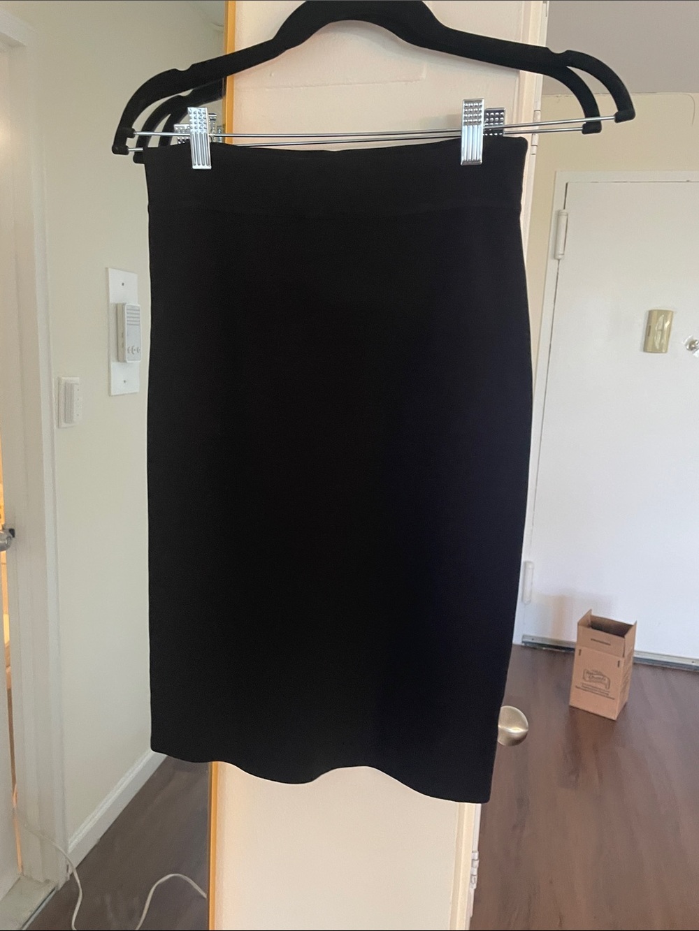 Classic Black Women's Pencil Skirt